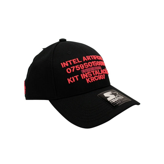 Warning Starter Baseball Cap - Black