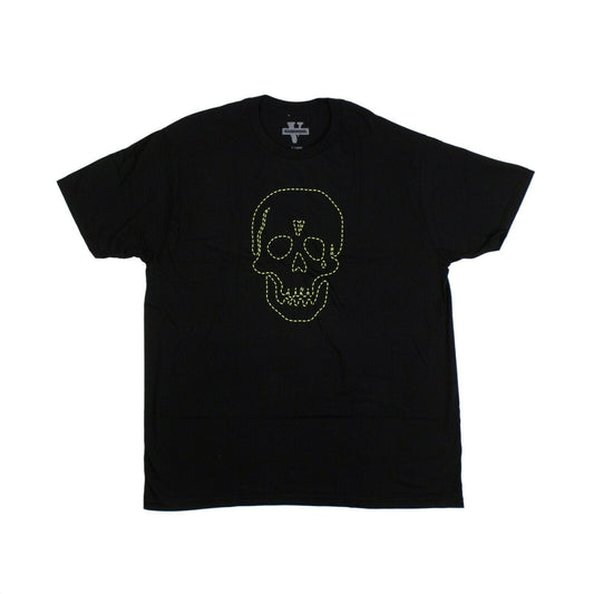 VLONE x NEIGHBORHOOD Cotton Green Skull Short Sleeve T-Shirt - Black
