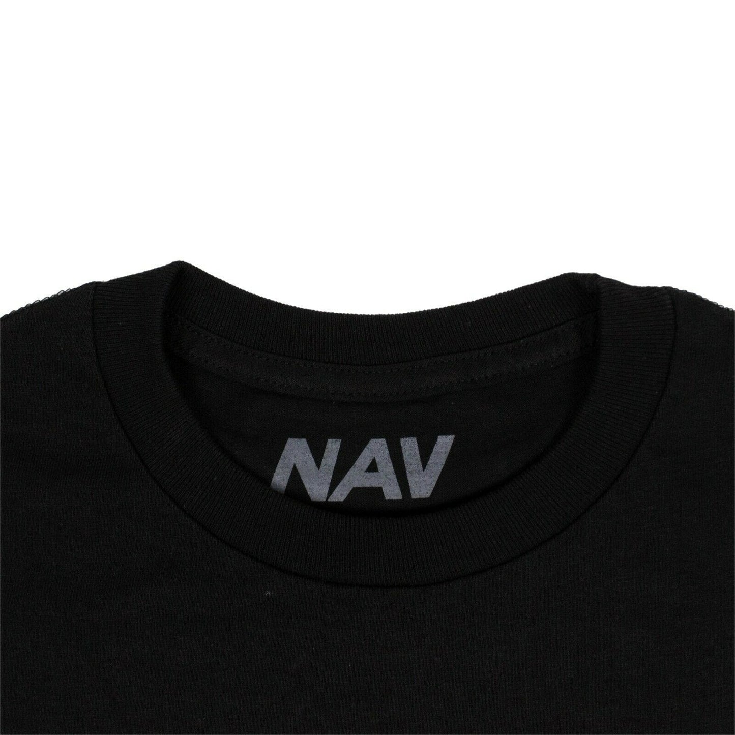 VLONE x NAV Cotton 'Bad Habits Drip' Short Sleeve T-Shirt - Black