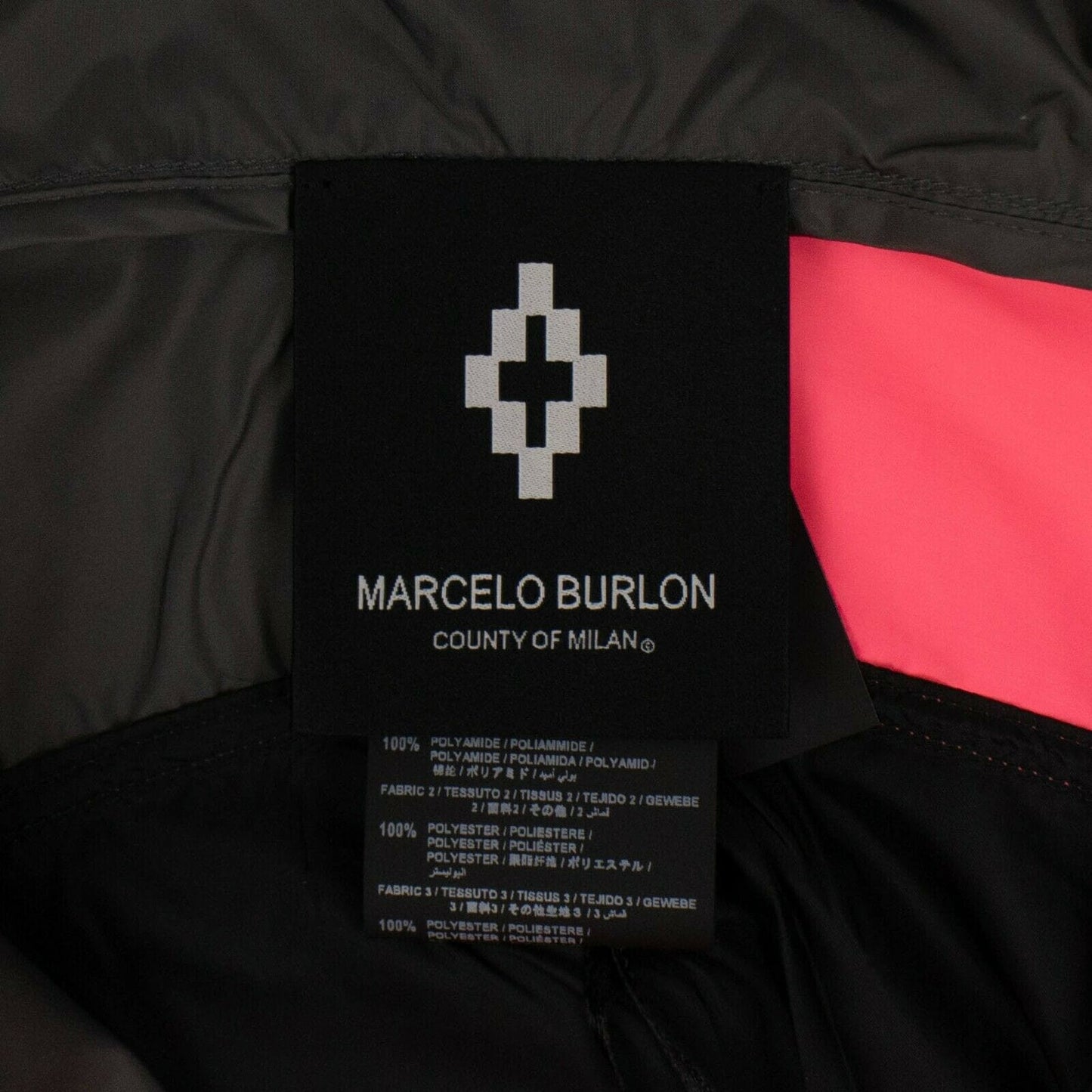 Visiones Cropped Windbreaker Jacket - Multicolored