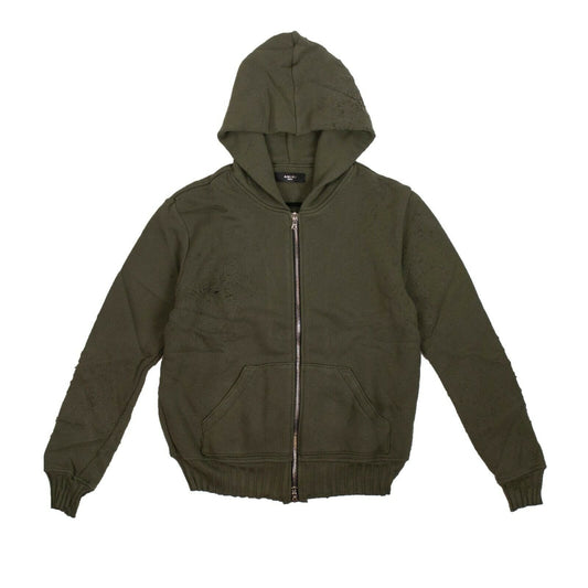 Vintage Shotgun Zip-Up Hoodie - Green