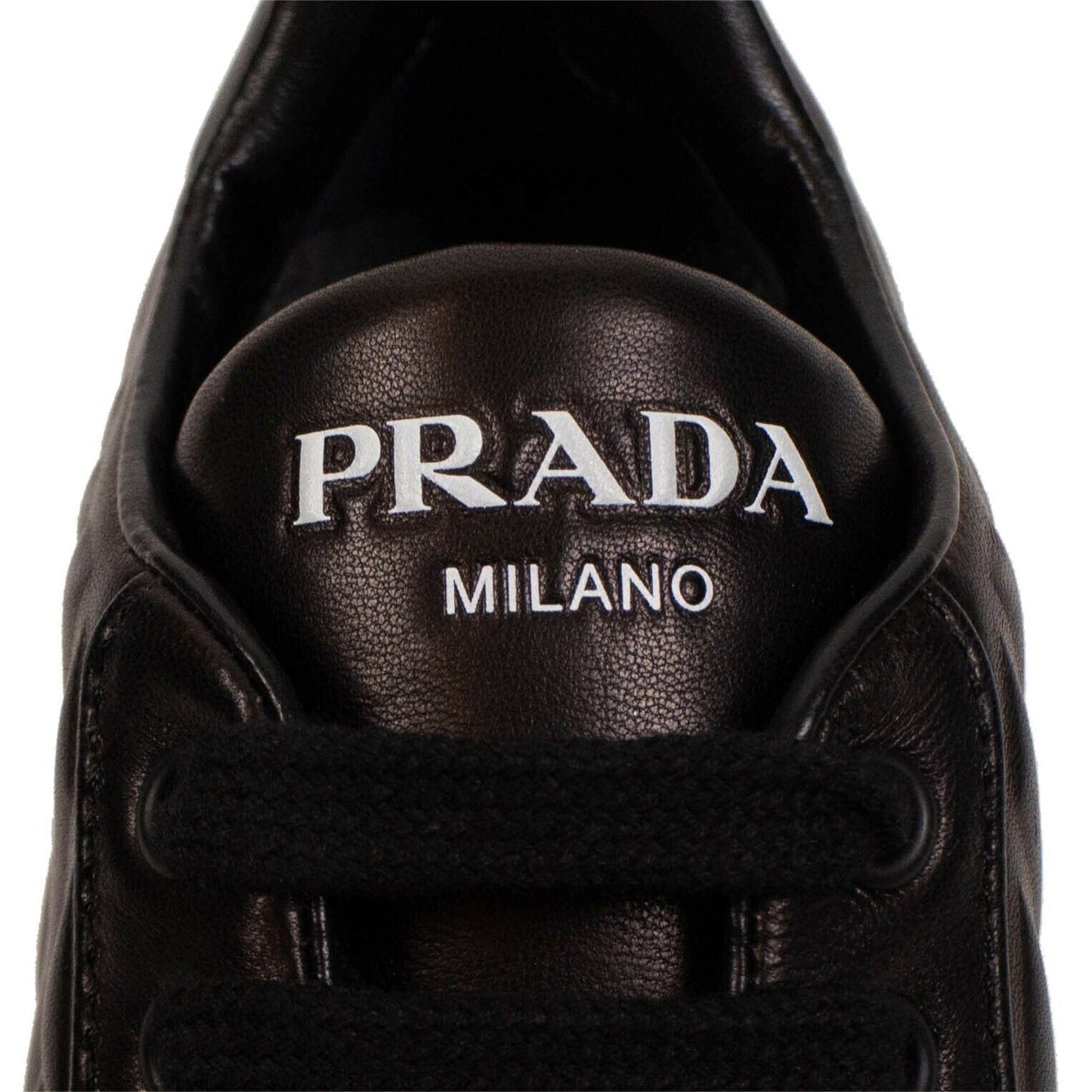 Nappa Leather Quilted Sneakers - Black