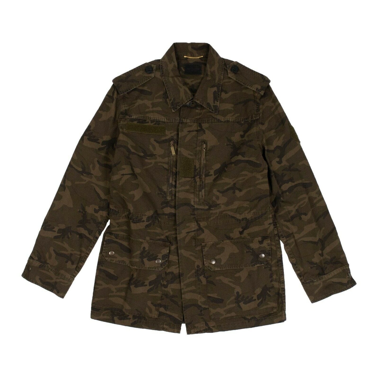 Camouflage Parka Jacket - Khaki