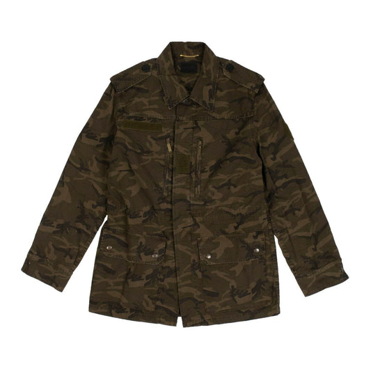 Camouflage Parka Jacket - Khaki