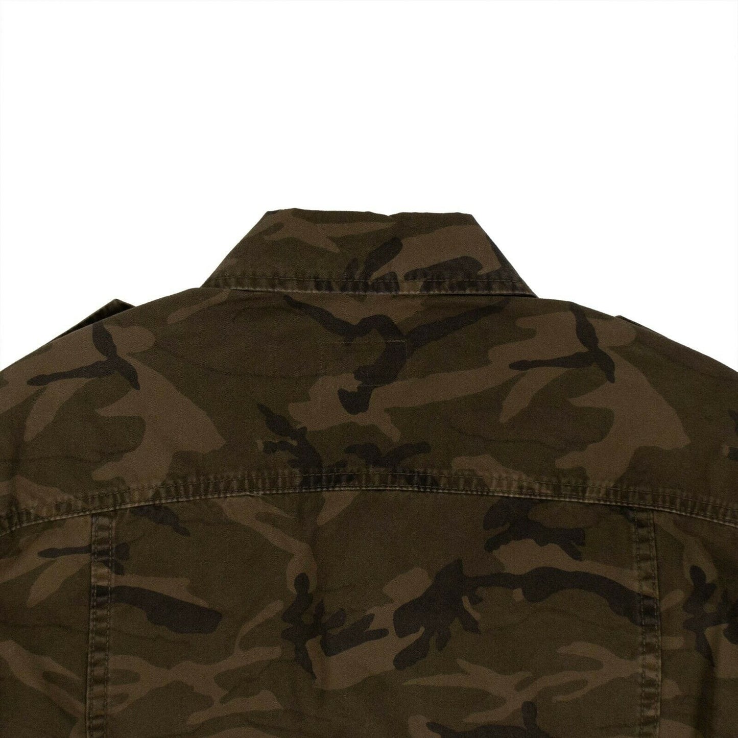 Camouflage Parka Jacket - Khaki