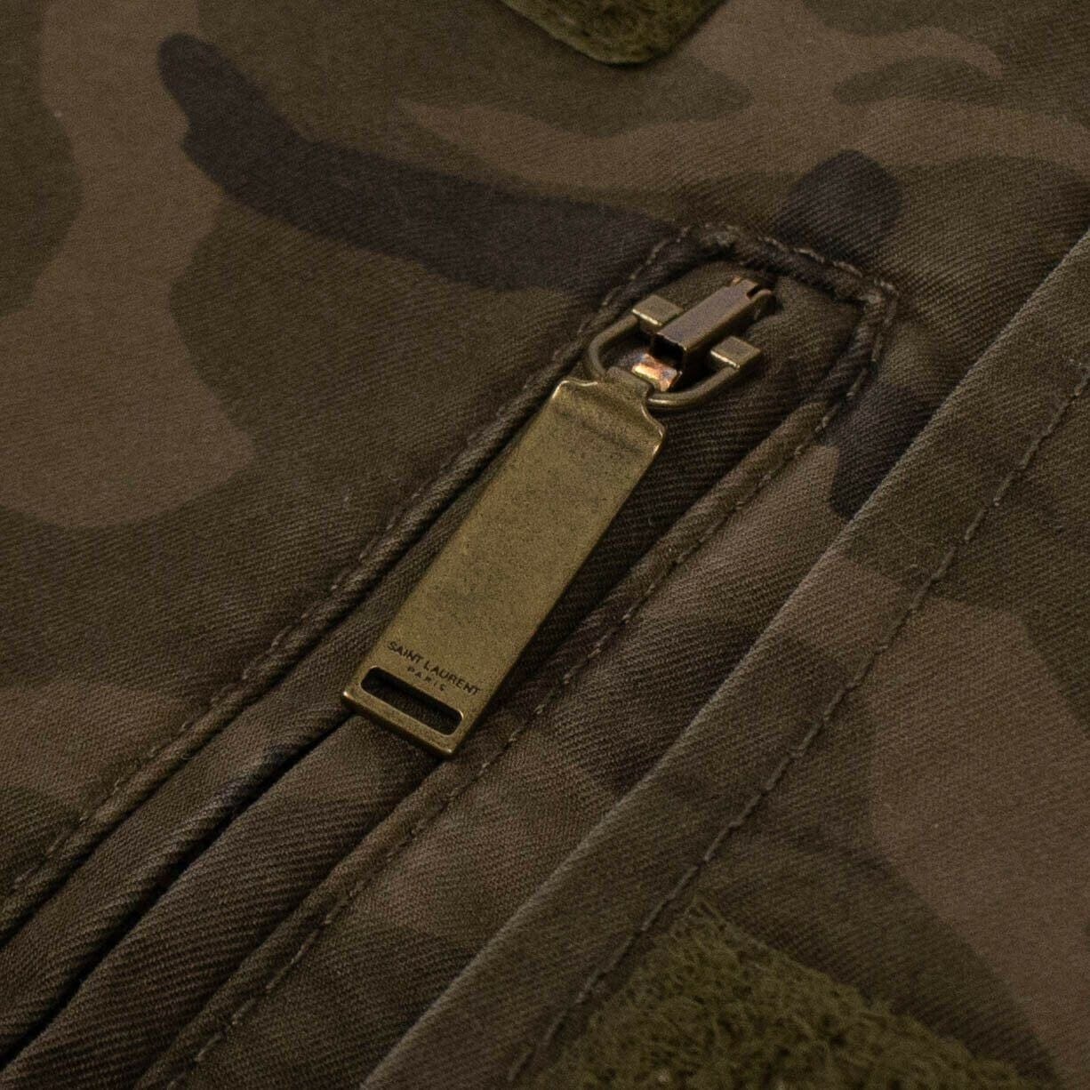Camouflage Parka Jacket - Khaki