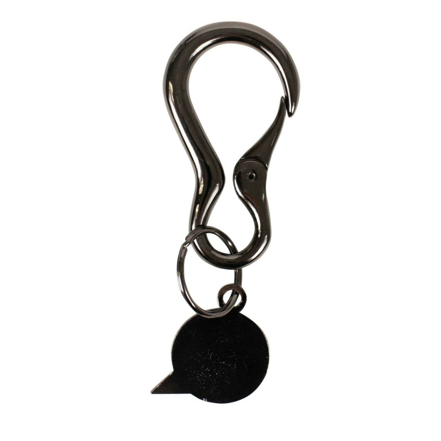 Carabiner Key Ring - Black & Yellow