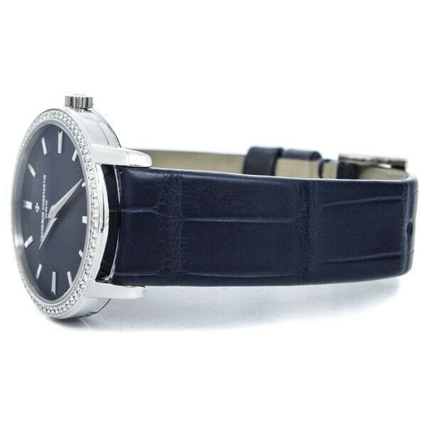 Vacheron Constantin Ladies Patrimony, White Gold Blue Dial 30MM Watch 25558/000G-9758